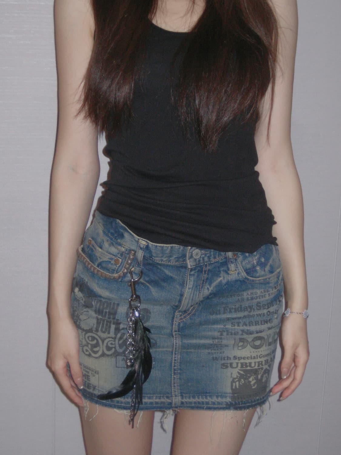 Hysteric glamour rare print skirt 상품이미지3