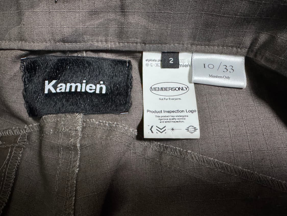 2)카미엔 타이탄 배기 팬츠 그레이 카모 상품이미지4