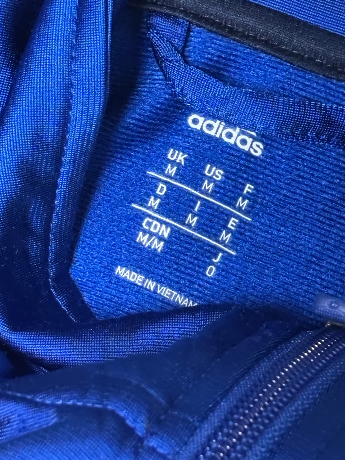 아디다스 져지 실크 블루블랙 트랙탑  상품이미지4