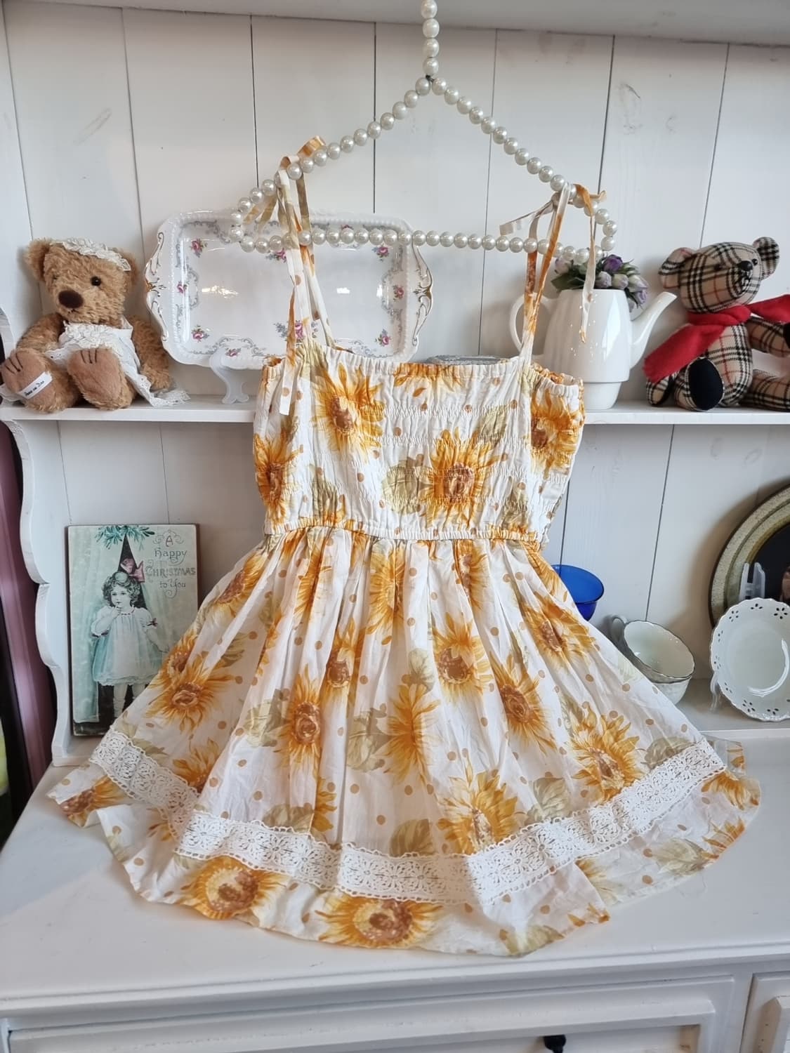 리즈리사(LIZ LISA) 해바라기 셔링 미니 원피스 상품이미지6