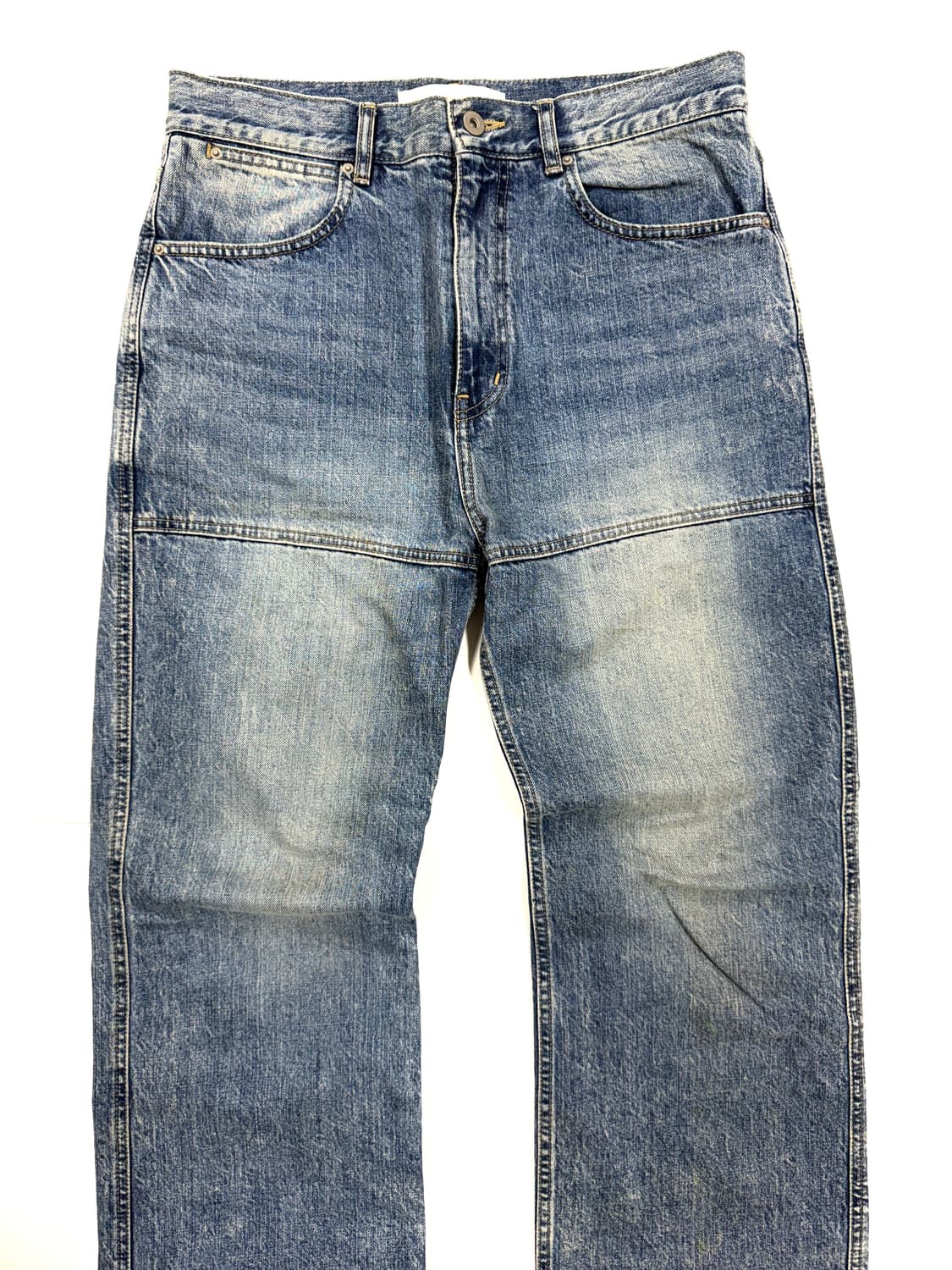 벨리에 빈티지 워시드 데님 팬츠 상품이미지2