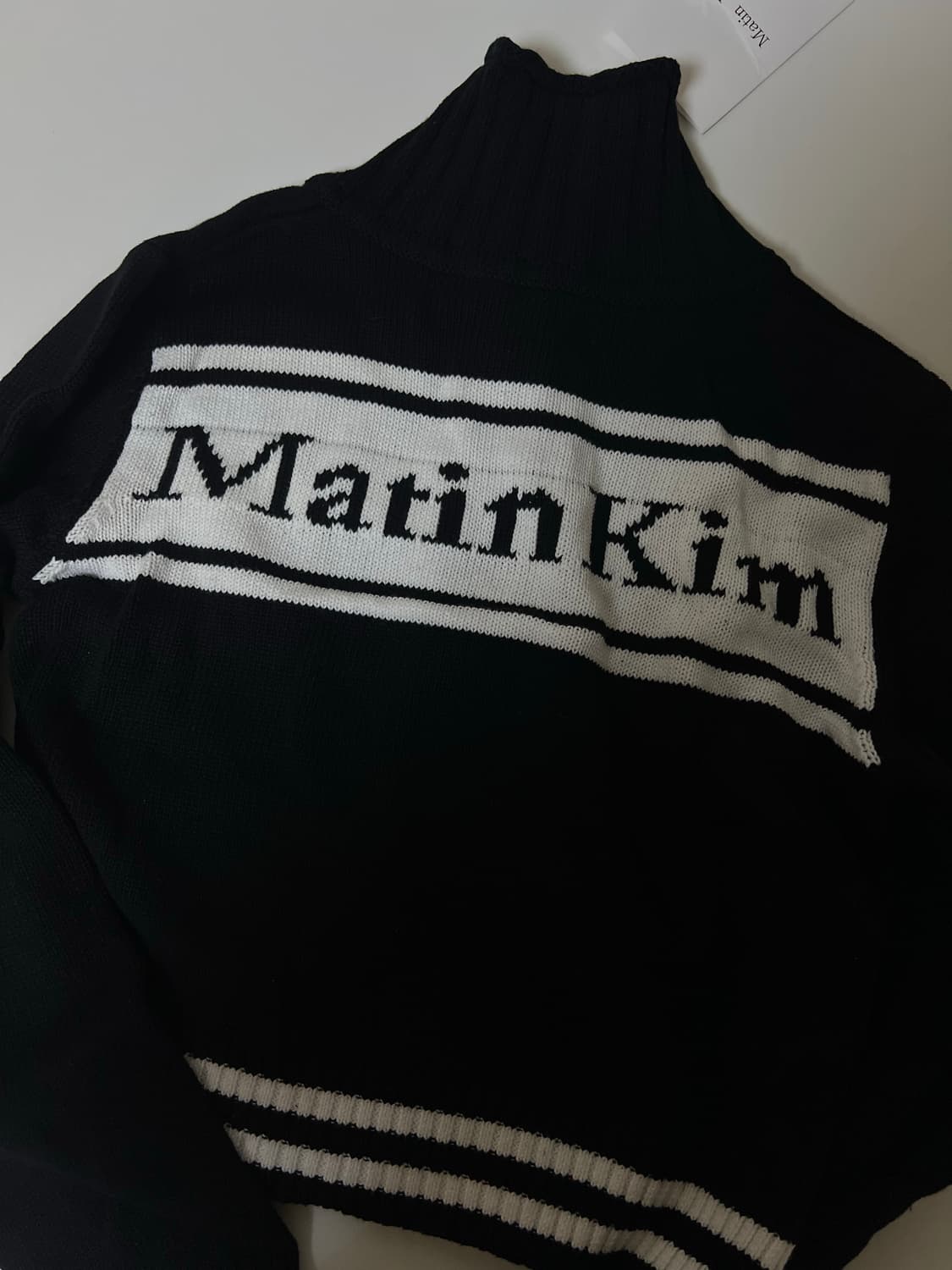 마뗑킴 니트 집업 가디건 s 상품이미지1