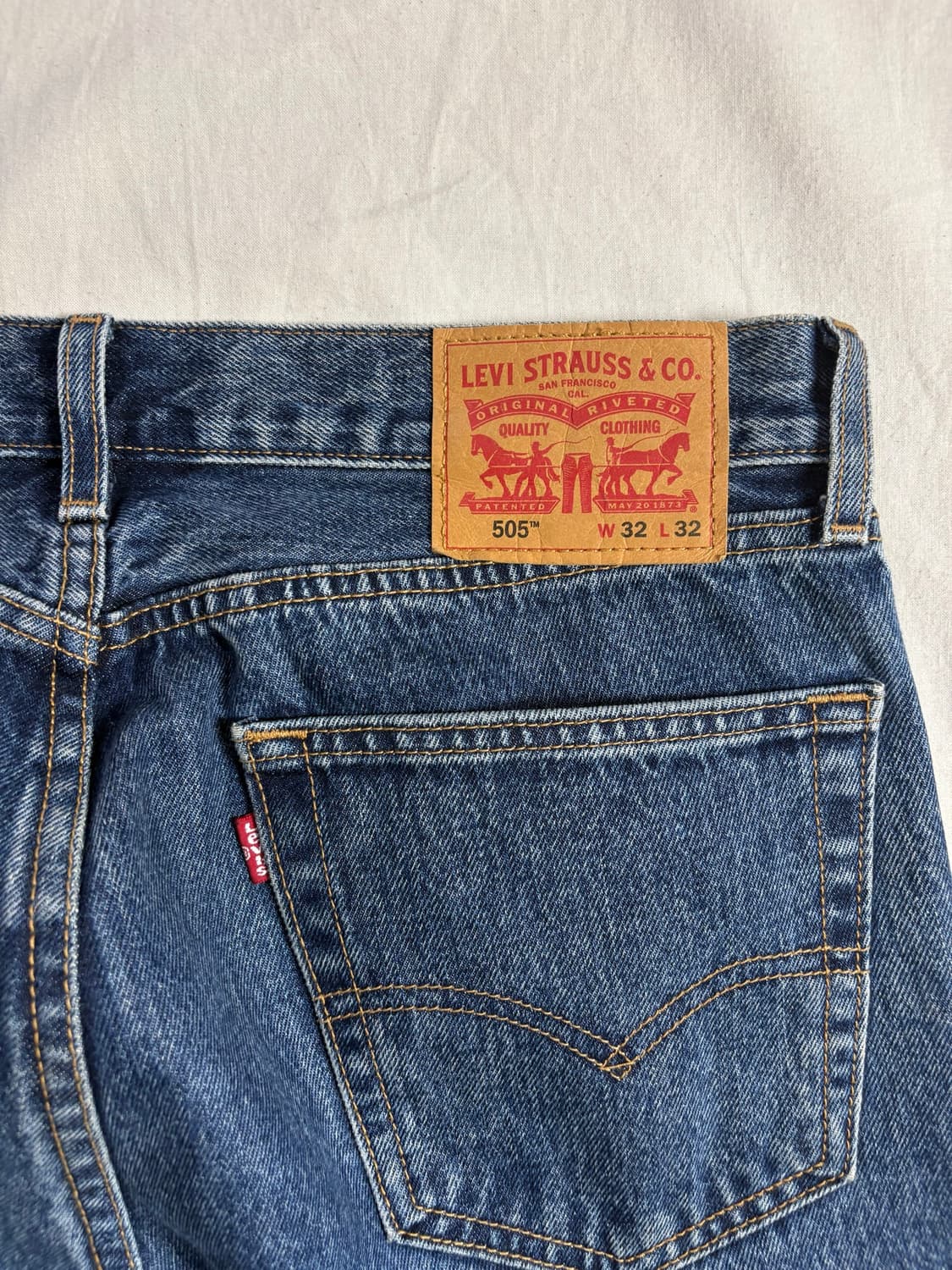 Levis 리바이스 505 데님팬츠 W32 상품이미지3