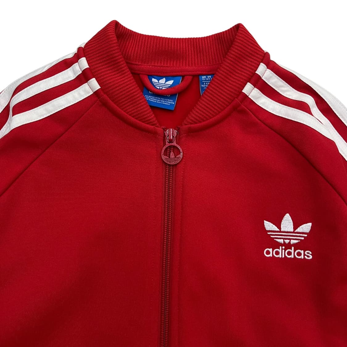 아디다스 화이트라인 레드 트랙탑 L 상품이미지5