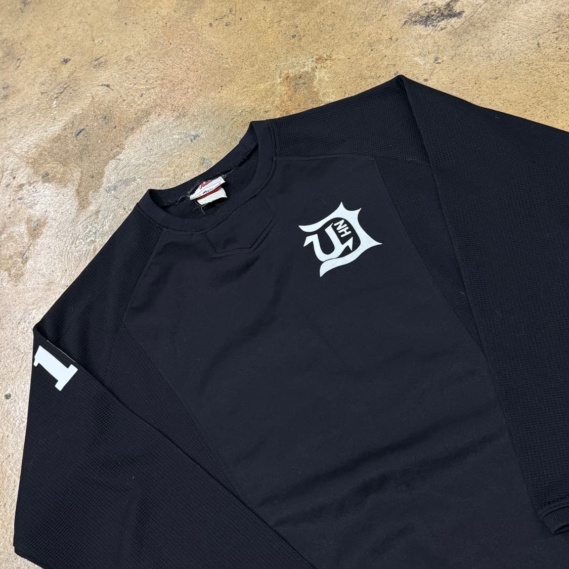 [정품] 마제스틱 NH 블랙 야구 긴팔 티셔츠 b19 상품이미지1