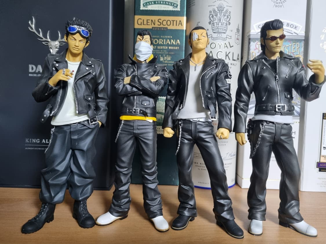 크로우즈 워스트 무장전선 피규어 9P 상품이미지3