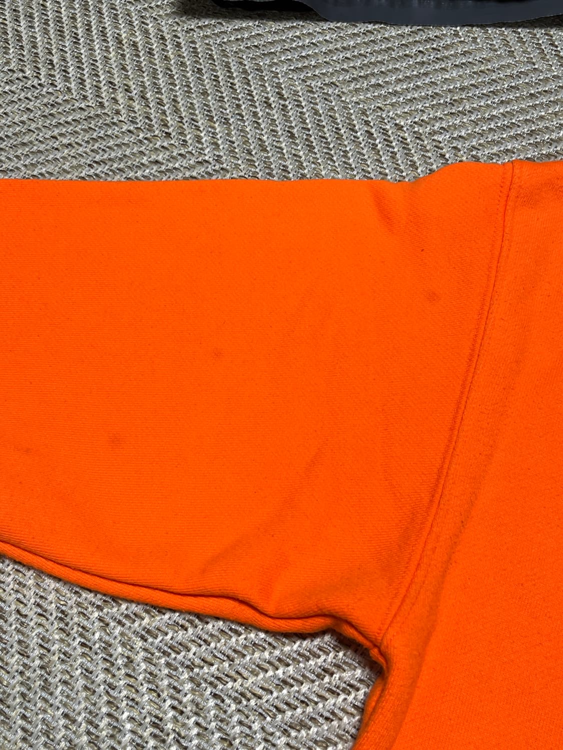 디스이즈네버댓 오버핏 오렌지 맨투맨 티셔츠 M 상품이미지8