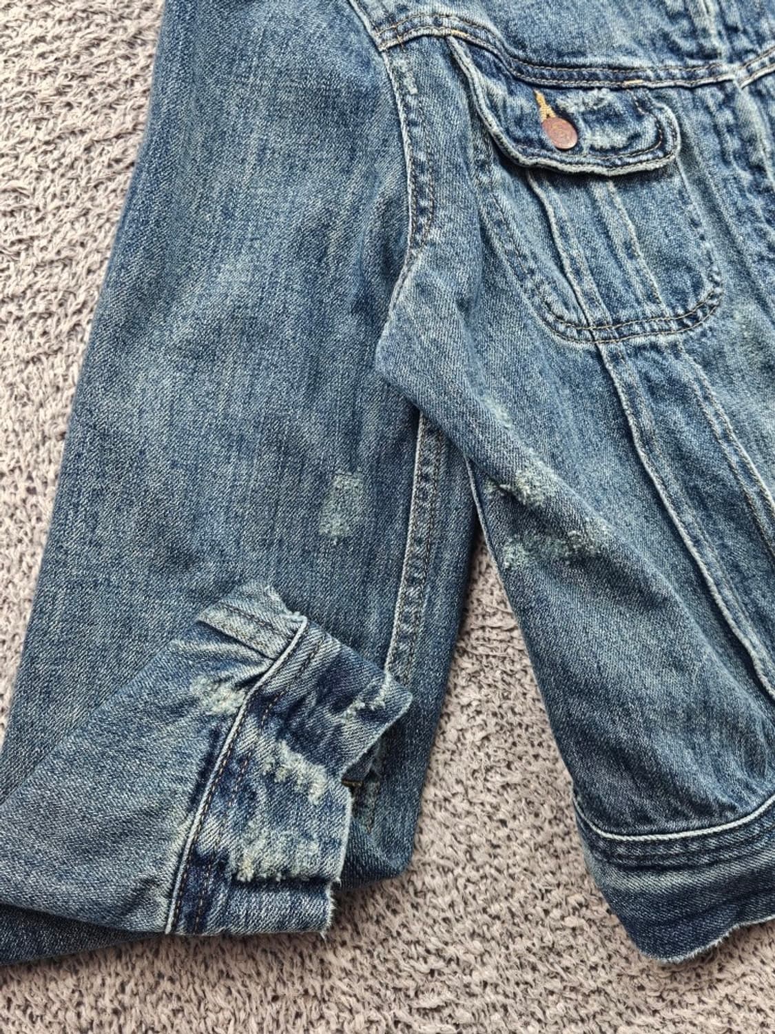 랄프로렌 스포츠 데님 집업 트러커 자켓 ( M ) / 11586 상품이미지5