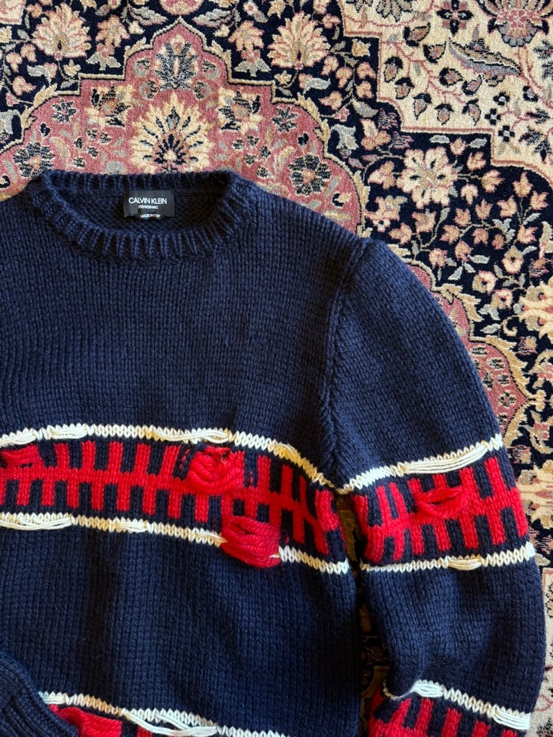 캘빈클라인 205W39NYC by 라프시몬스 니트 100~105 상품이미지2