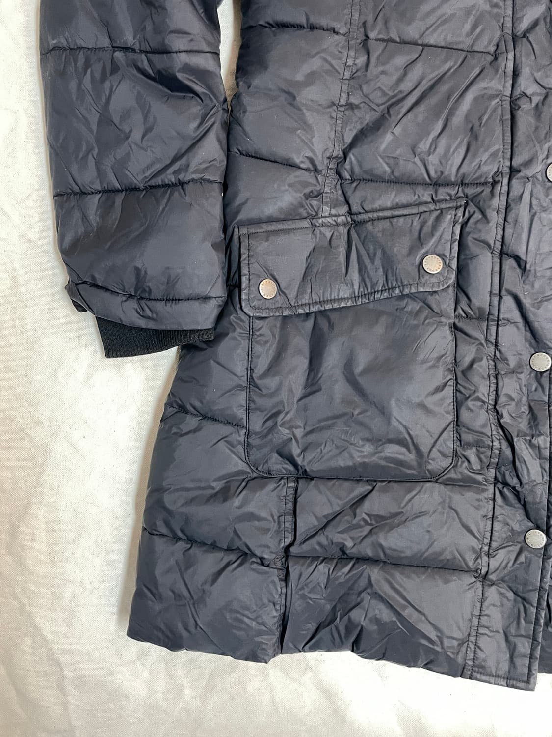 바버 롱패딩 우먼 상품이미지4