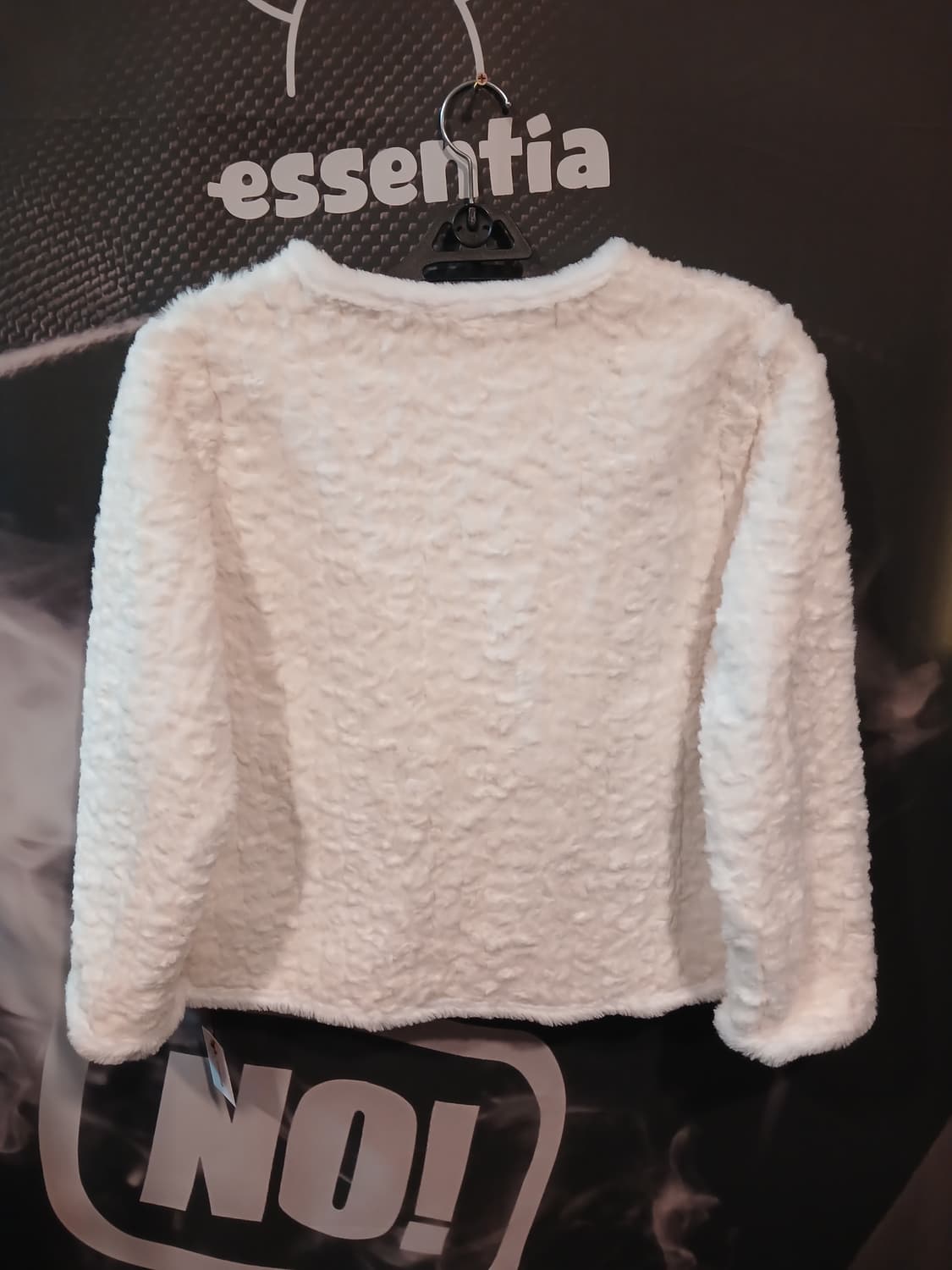 화이트 퍼 가디건 상품이미지2