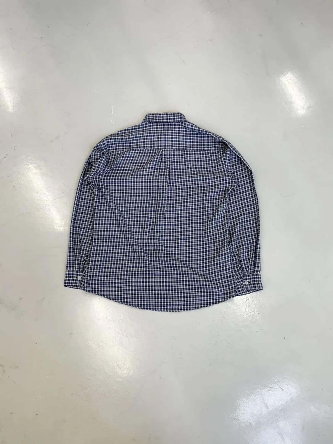 90’s Late Stussy Basic Check Shirt 상품이미지5