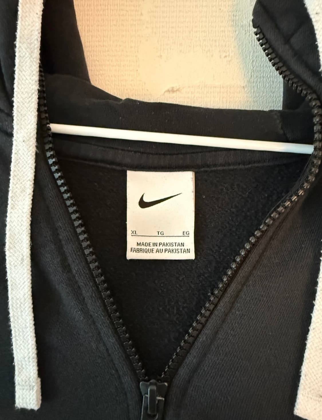 나이키 블랙 후드집업 상품이미지3