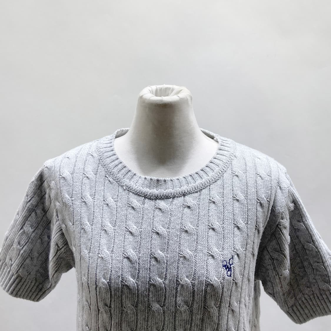 드파운드 여성 니트반팔 그레이 F 영구제  상품이미지2