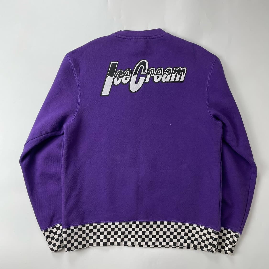 BBC 아이스크림 체크보드 스웻셔츠 상품이미지3
