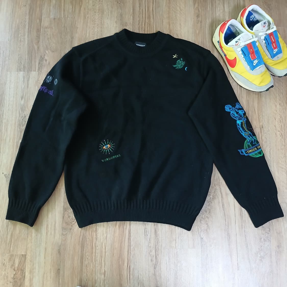 songzio homme 송지오옴므 자수 니트 상품이미지1