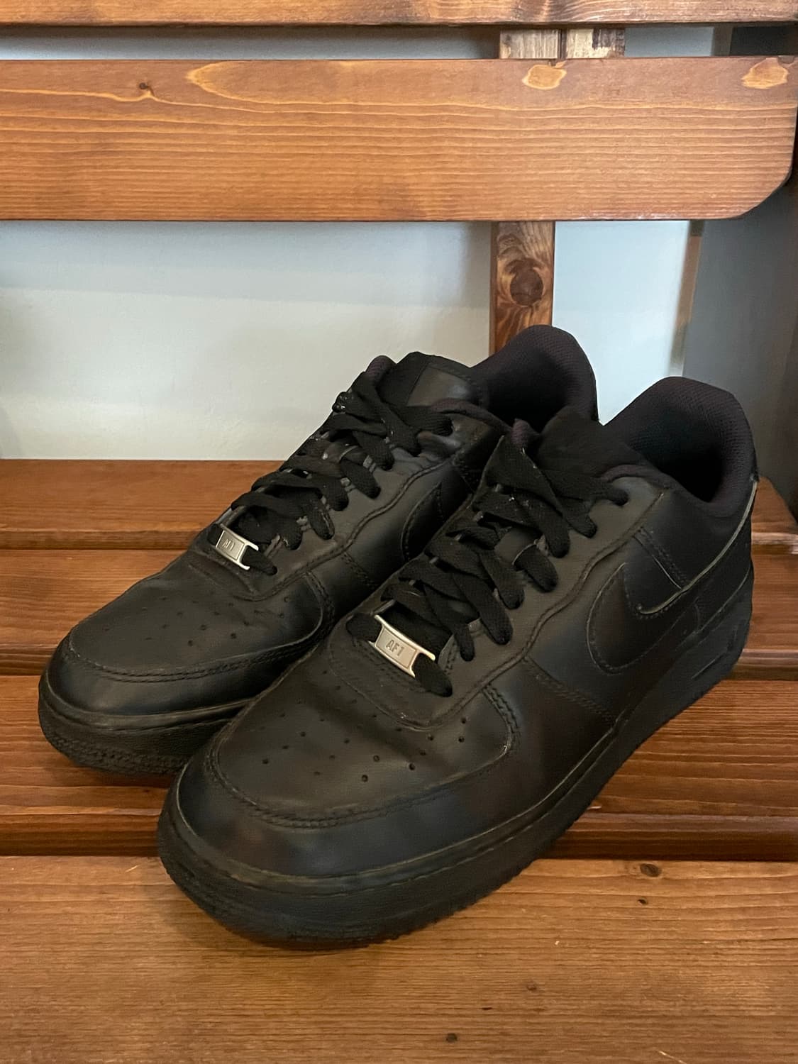 나이키 에어포스1 블랙 270 상품이미지2