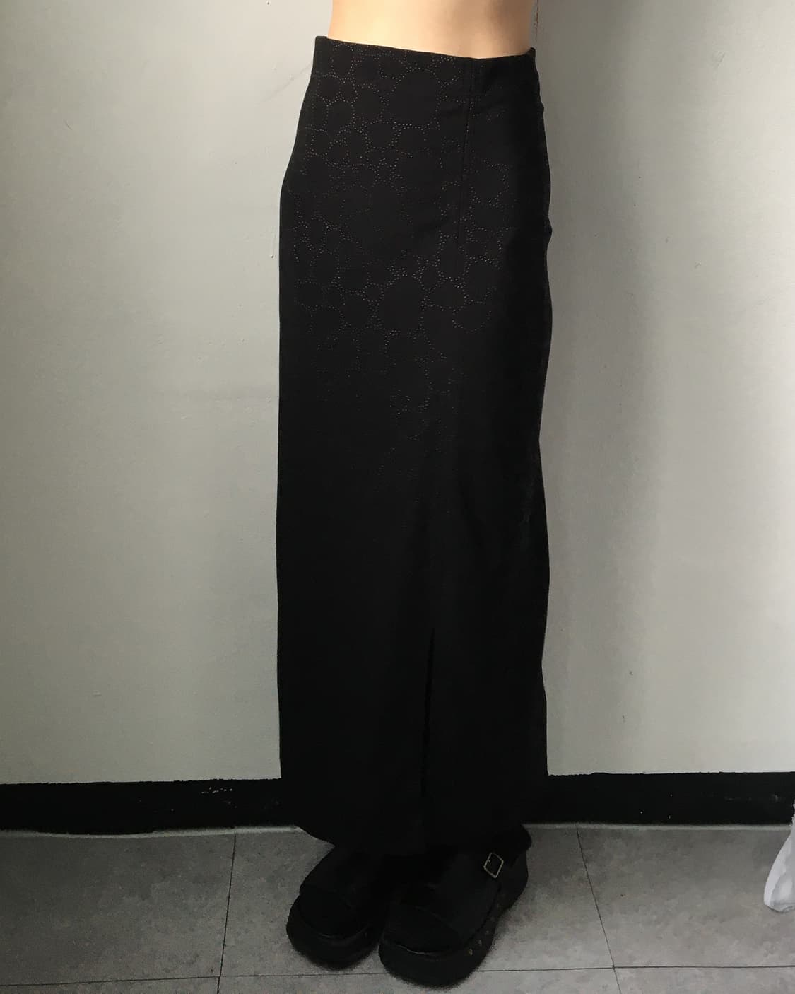 Cubic pattern point skirt 상품이미지6