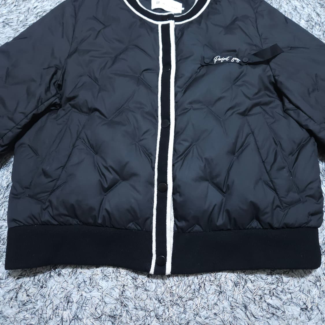 잇미샤) 82-160 크롭패딩 다운숏패딩 구스다운 / 왕눈이샵 상품이미지5