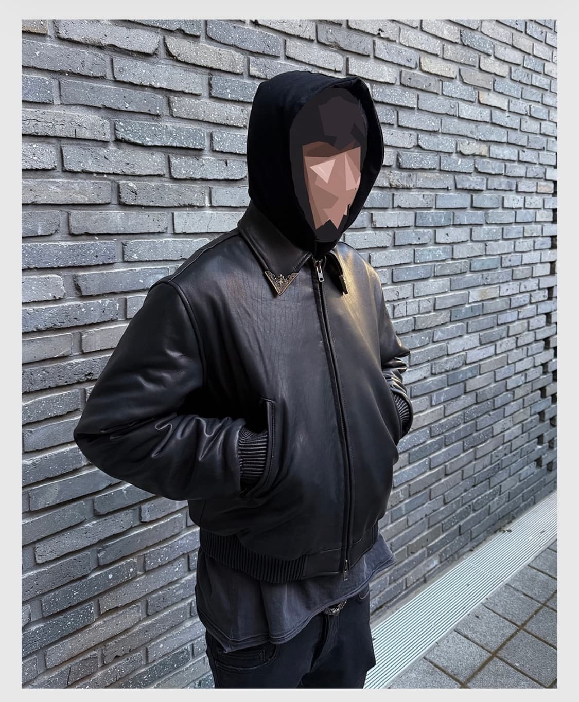 언더마이카 25fw JUSTICE PALACE OPULENT 레더자켓 2 상품이미지3