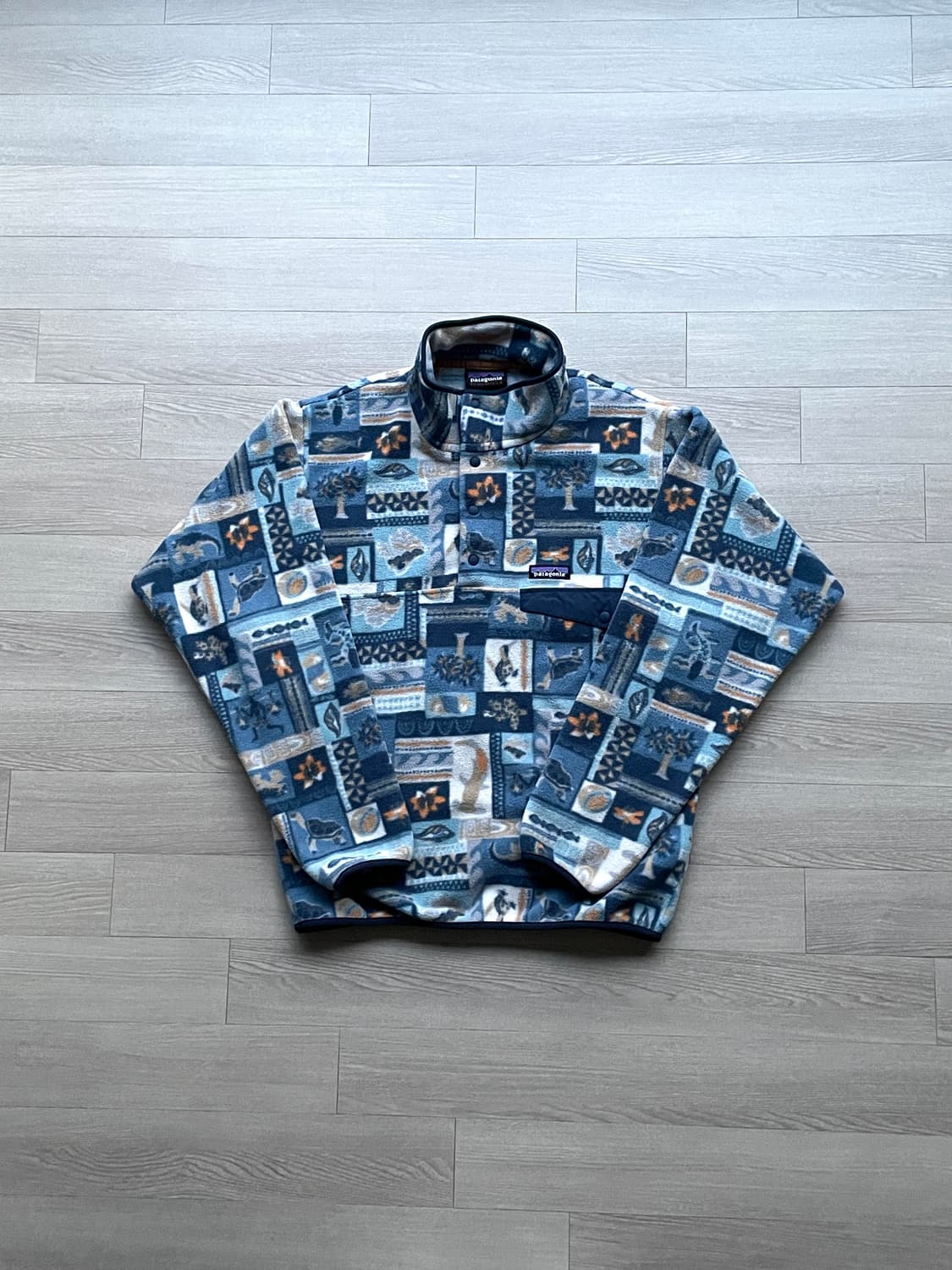 파타고니아 신칠라 갈라파고스 아즈텍 블루 상품이미지1