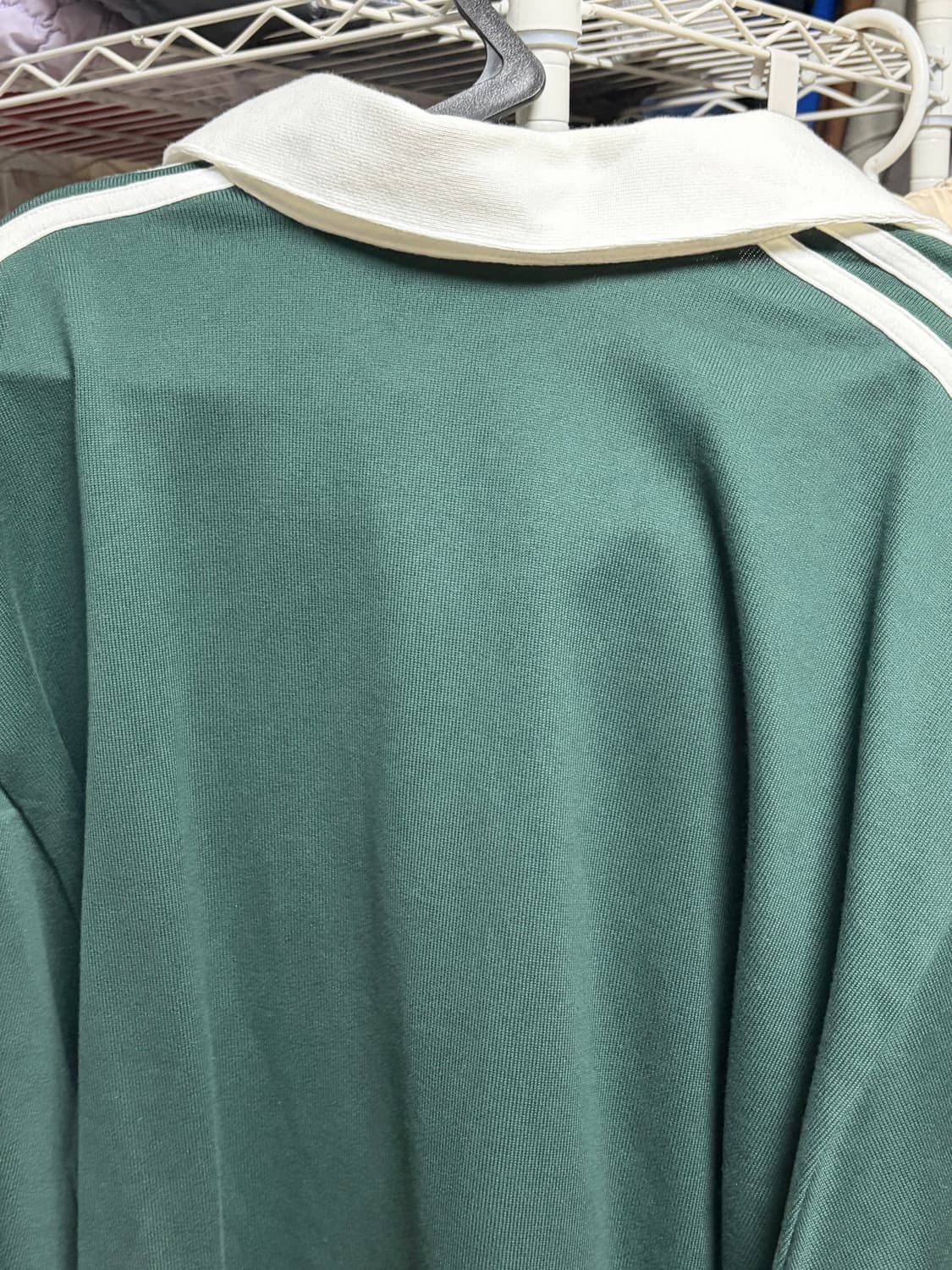 (새상품)아디다스 럭비 폴로셔츠 그린 2xl 상품이미지6