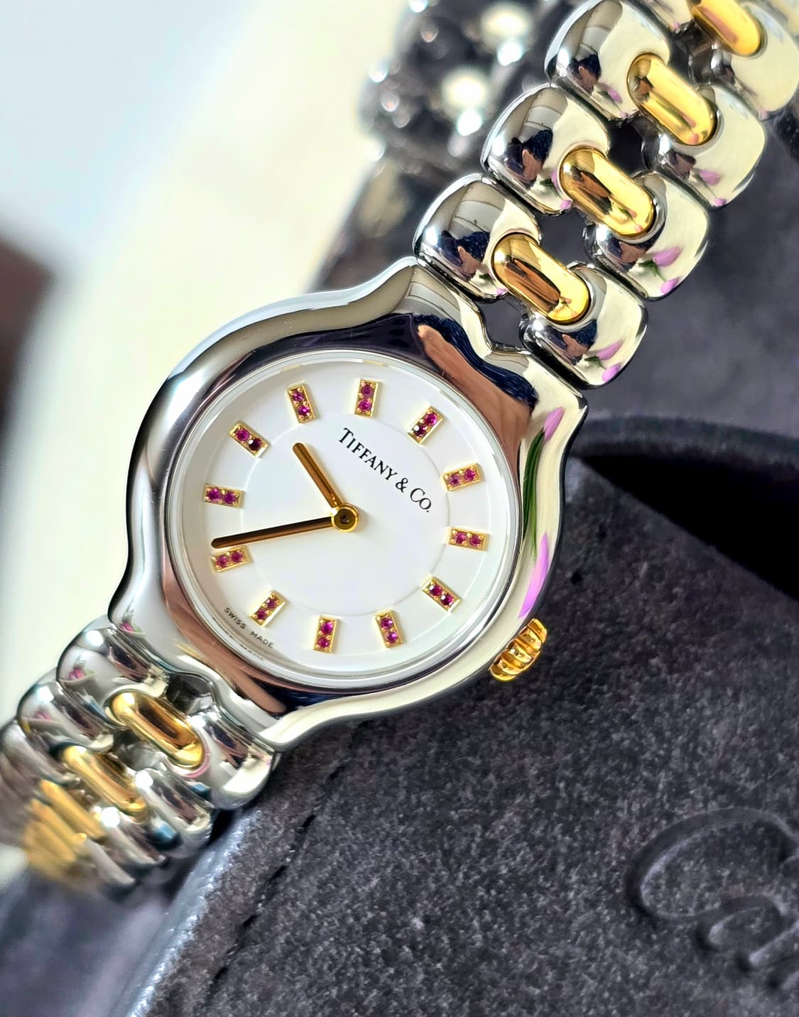 티파니테소로18k다이아시계 정품 여성용 상품이미지6