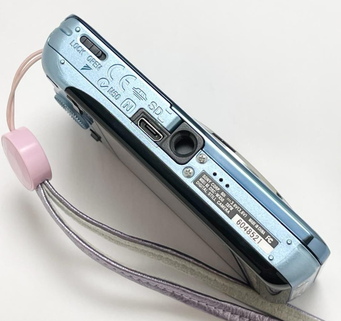 Sony Cyber-shot DSC-WX50 – 스카이블루 빈티지 디카 상품이미지5