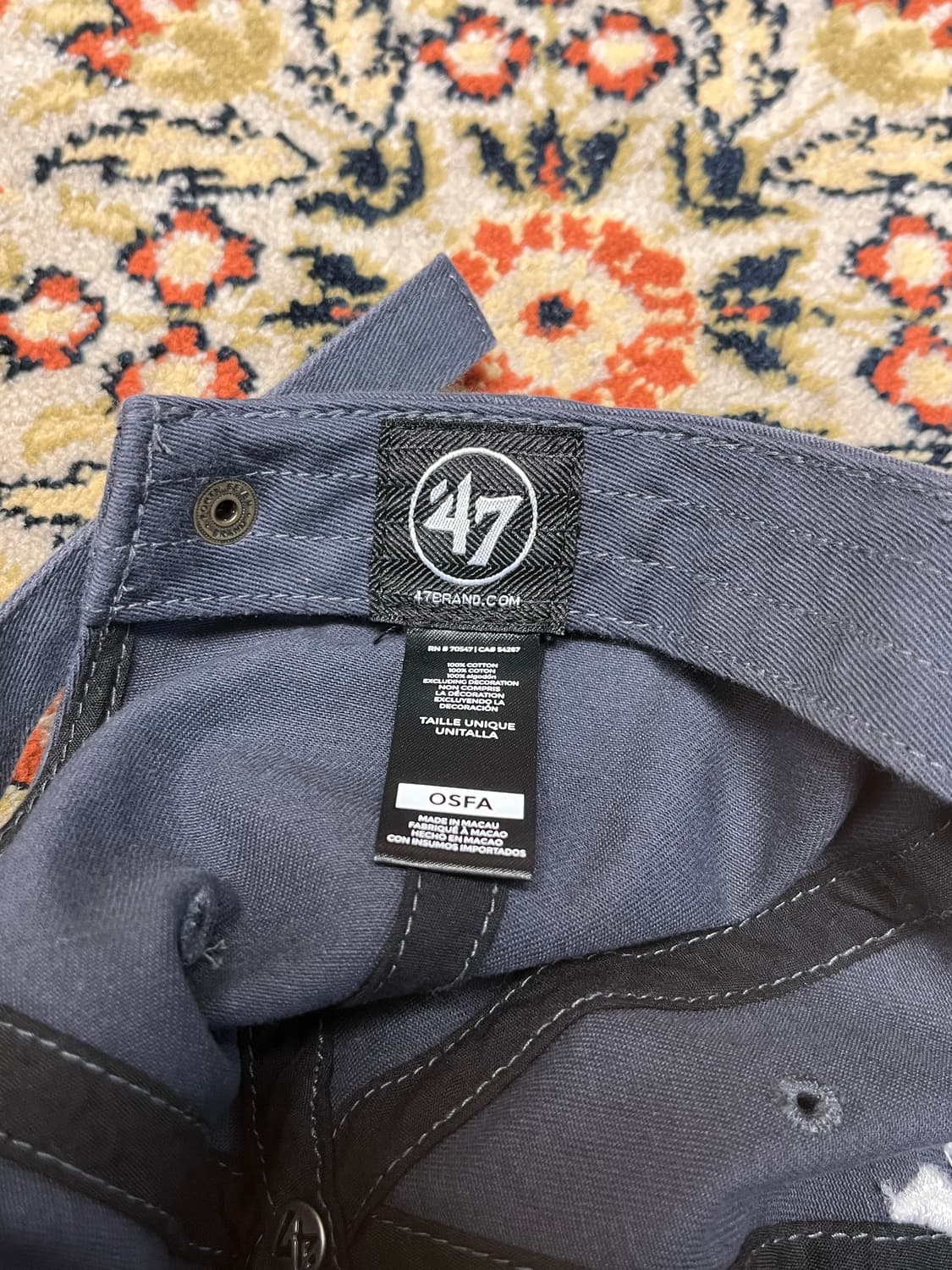 [OS] 47브랜드 뉴욕 양키스 클린업 볼캡 다크그레이 상품이미지7