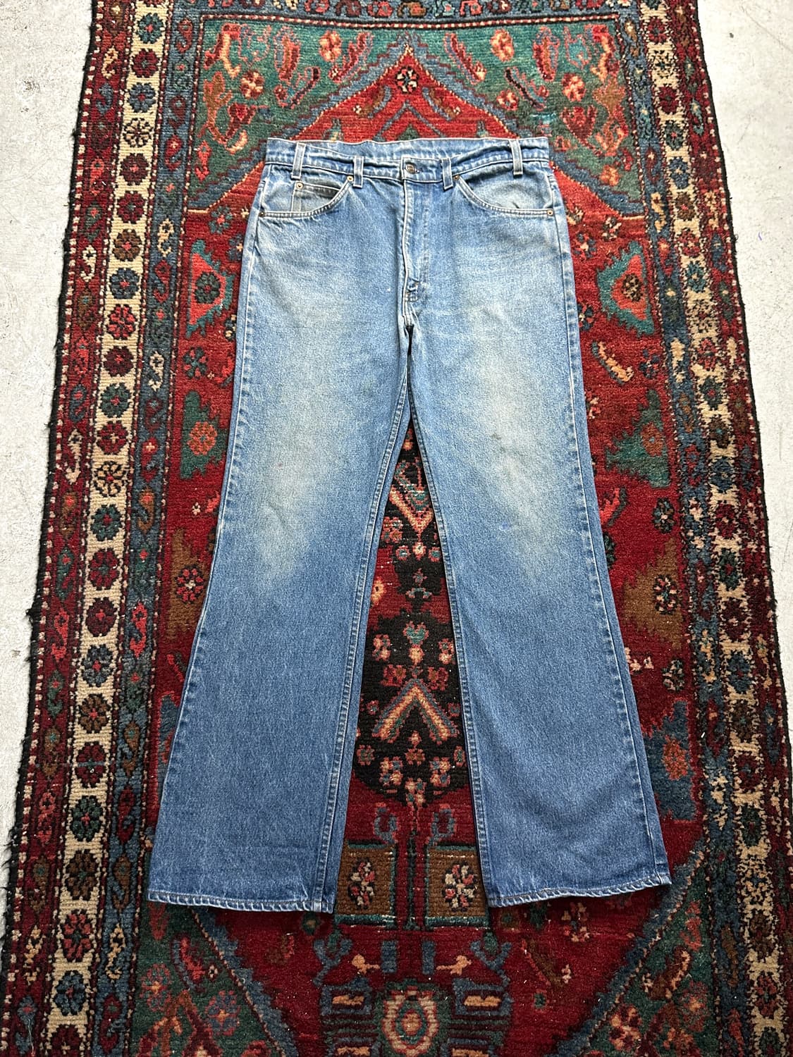 80's USA Made 빈티지 리바이스 517 부츠컷 상품이미지1