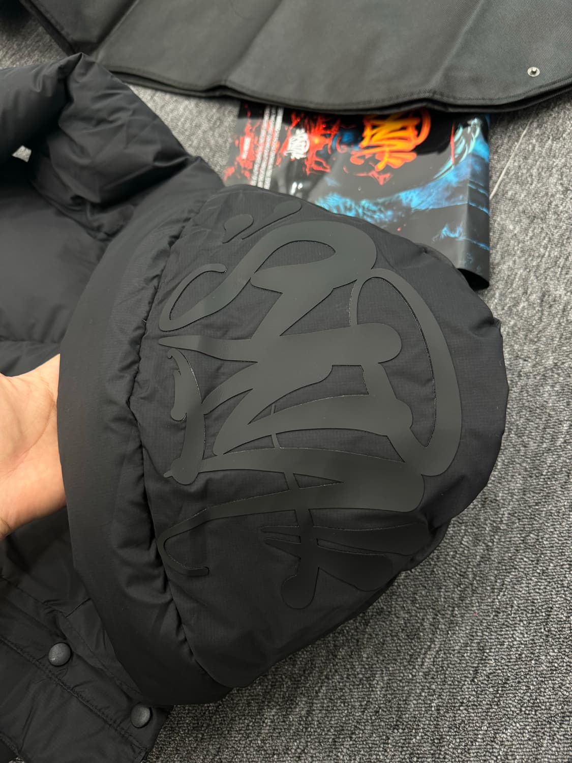 SYNA 시나월드 OG 패딩 자켓 블랙 상품이미지4