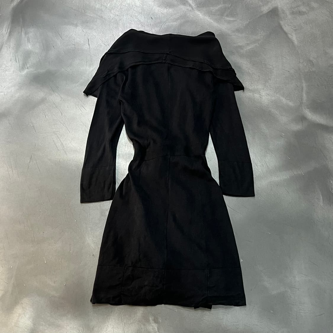  아르마니 꼴레지오니 레이어드 카라 롱 가디건 y16015 상품이미지2