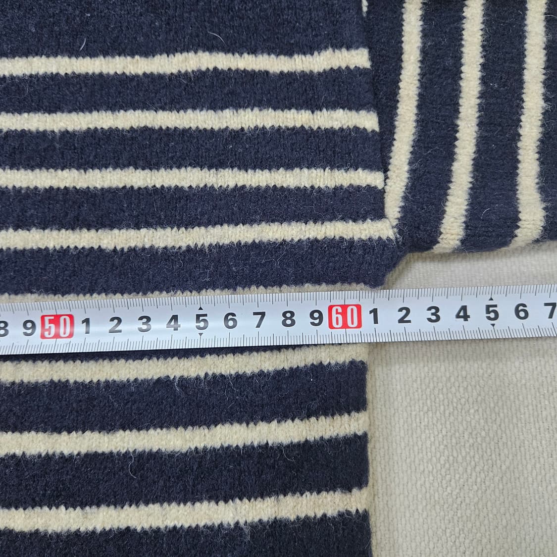 L 자라 스트라이프 모크넥 스웨터 0319Y 상품이미지6