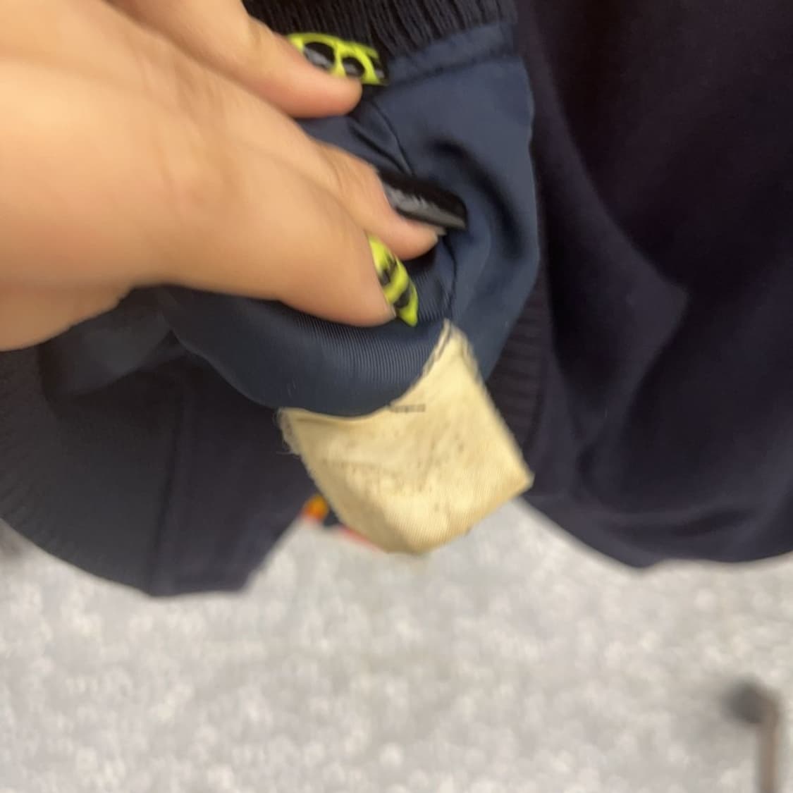 아디다스 레트로 90's 딥그린 슬리브 바시티 자켓 105 C07364 상품이미지6