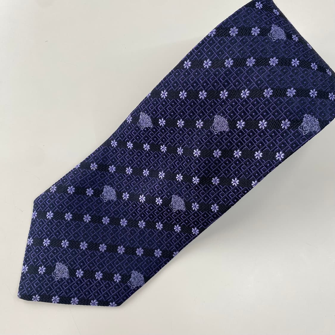 Gianni Versace 베르사체 모노그램 정품 명품넥타이 상품이미지6