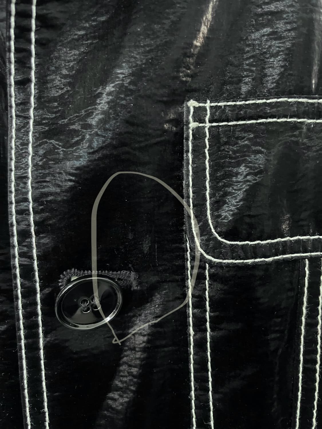 비건타이거 페이크 레더자켓 블랙 상품이미지8