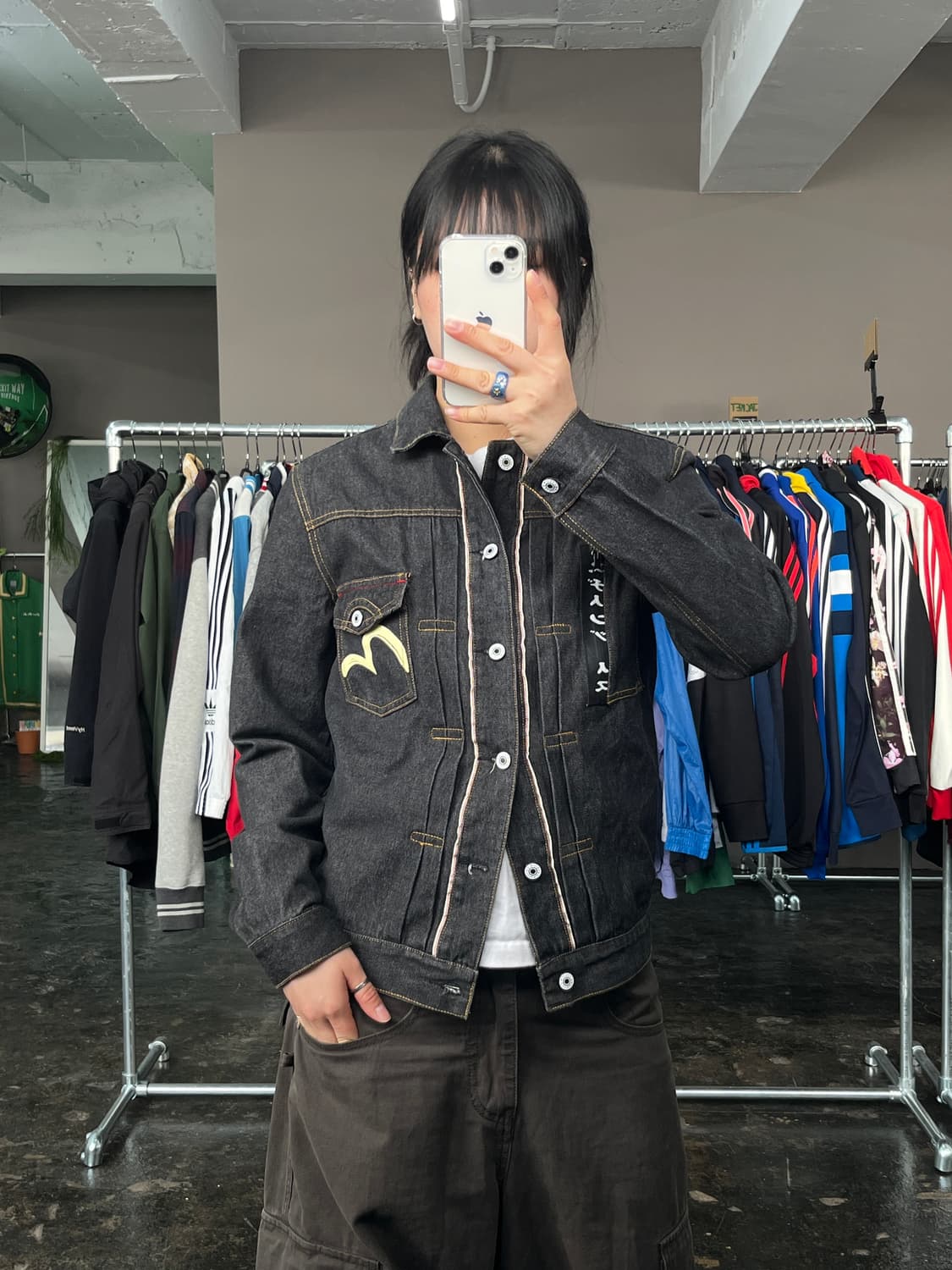 EVISU 트러커 데님 자켓  상품이미지1