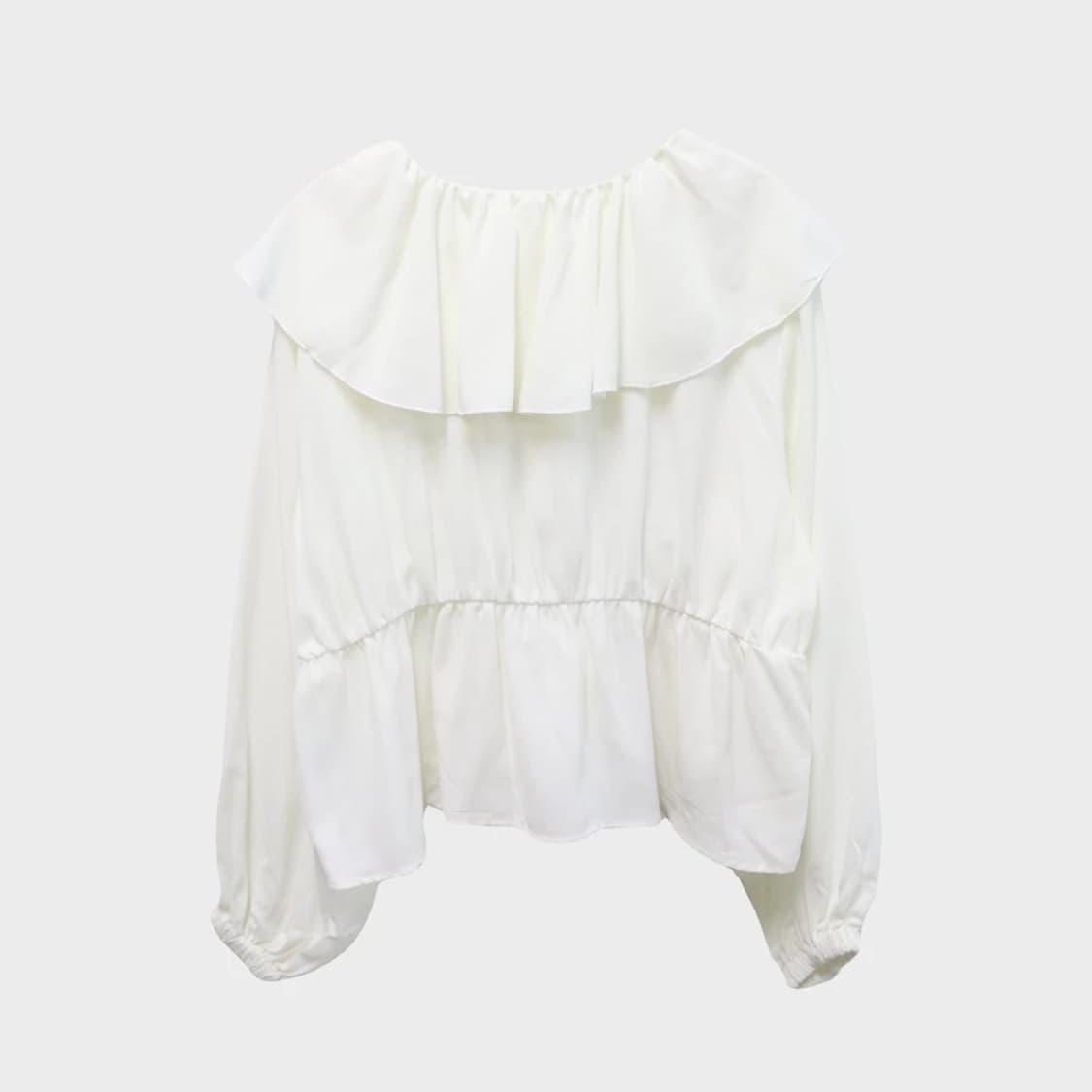 지알엘 프릴 블라우스 61312 상품이미지2