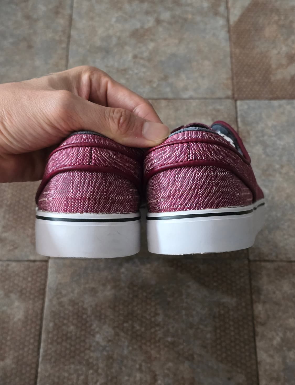 (255)나이키 sb 스테판 야노스키 캔버스 버건디  상품이미지9