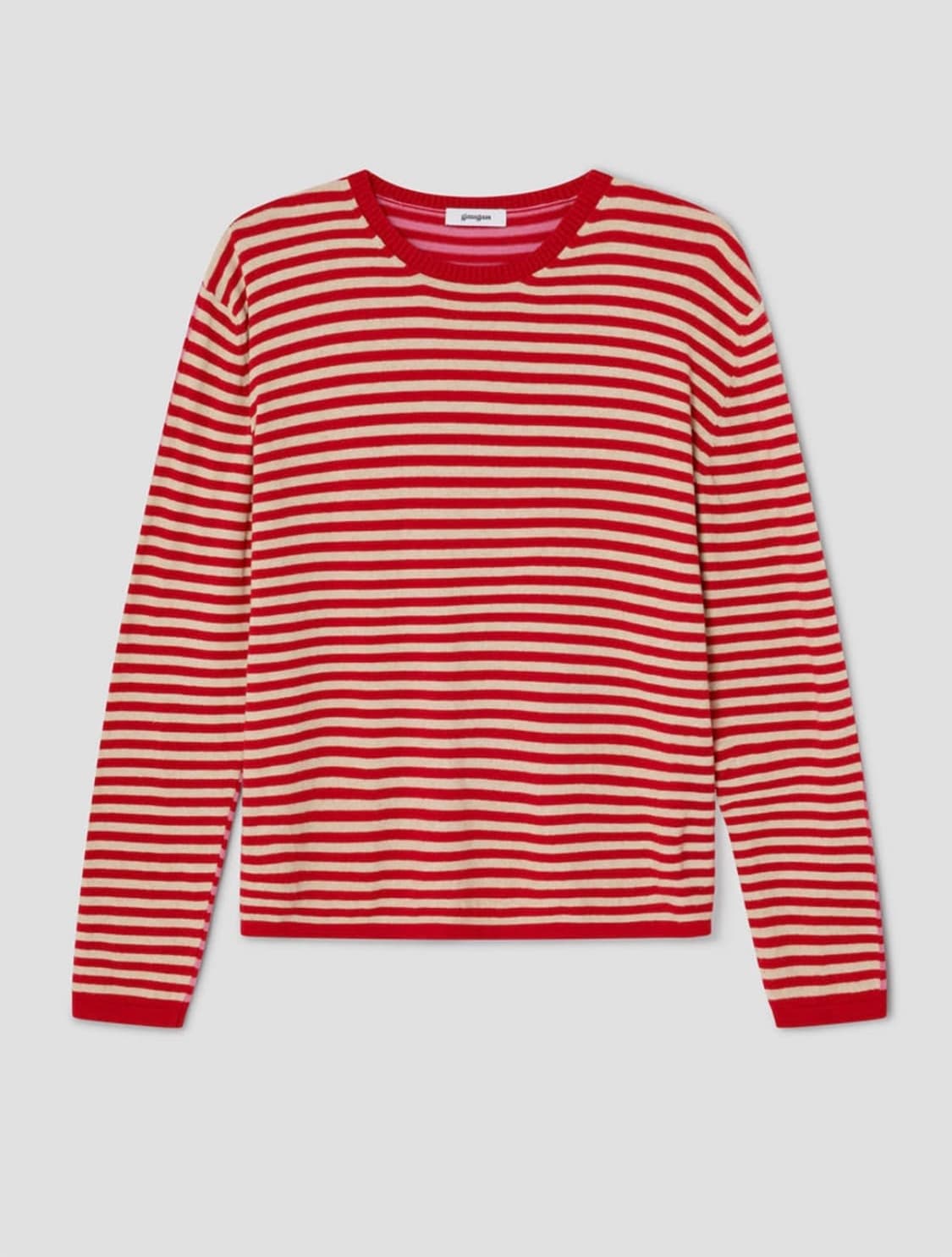 Gimaguas Diego Stripes Jumper, Pink-Red 상품이미지3