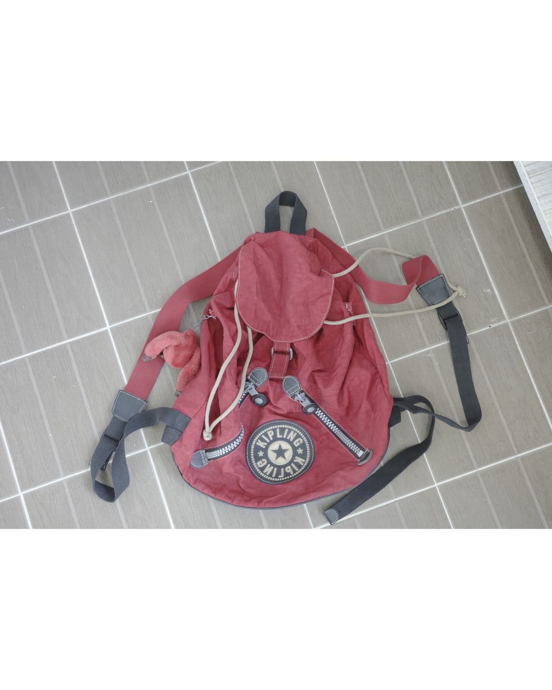 Kipling red bag 상품이미지1