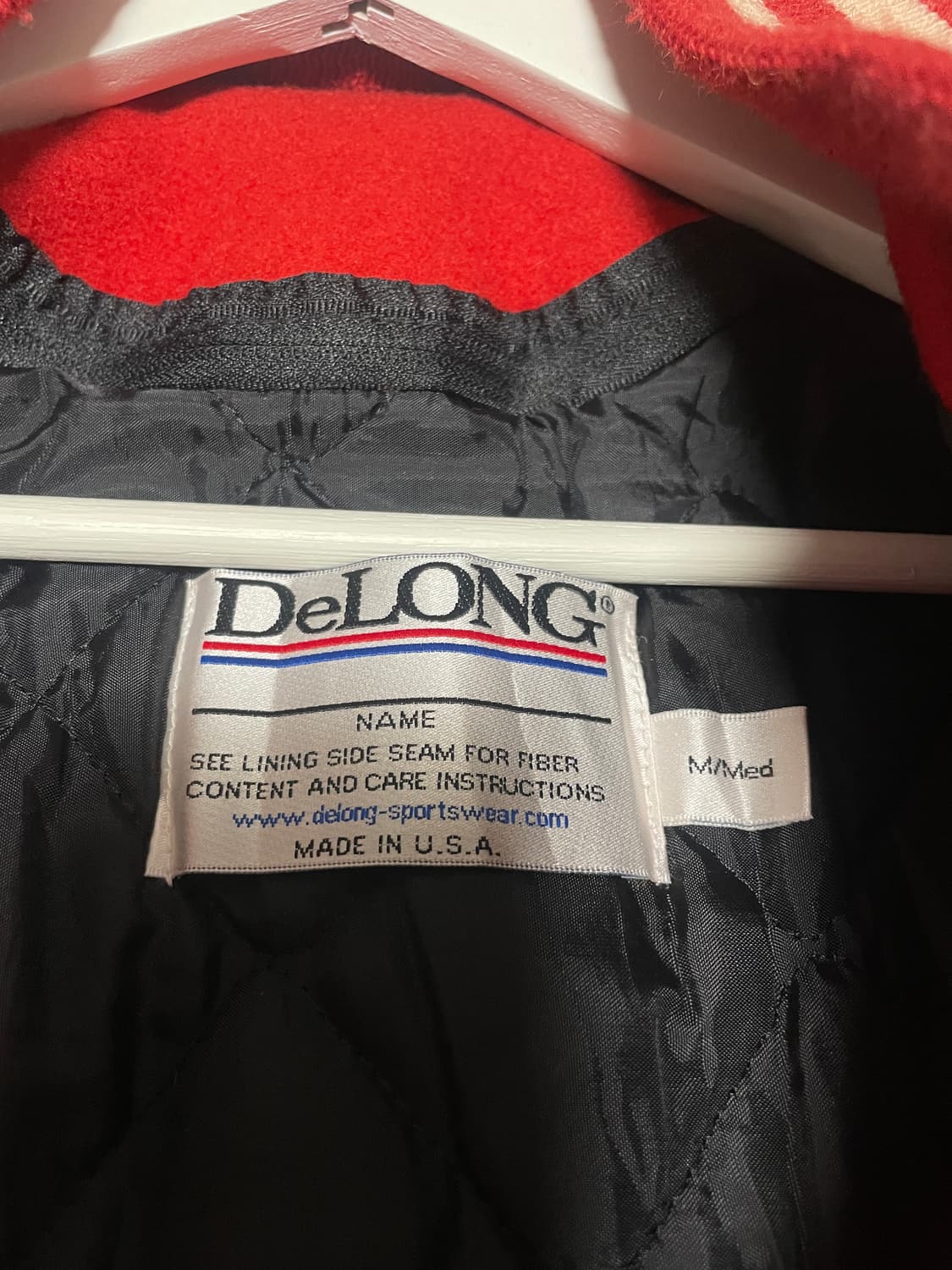 DeLong 바시티 자켓 M 판매합니다. 상품이미지2