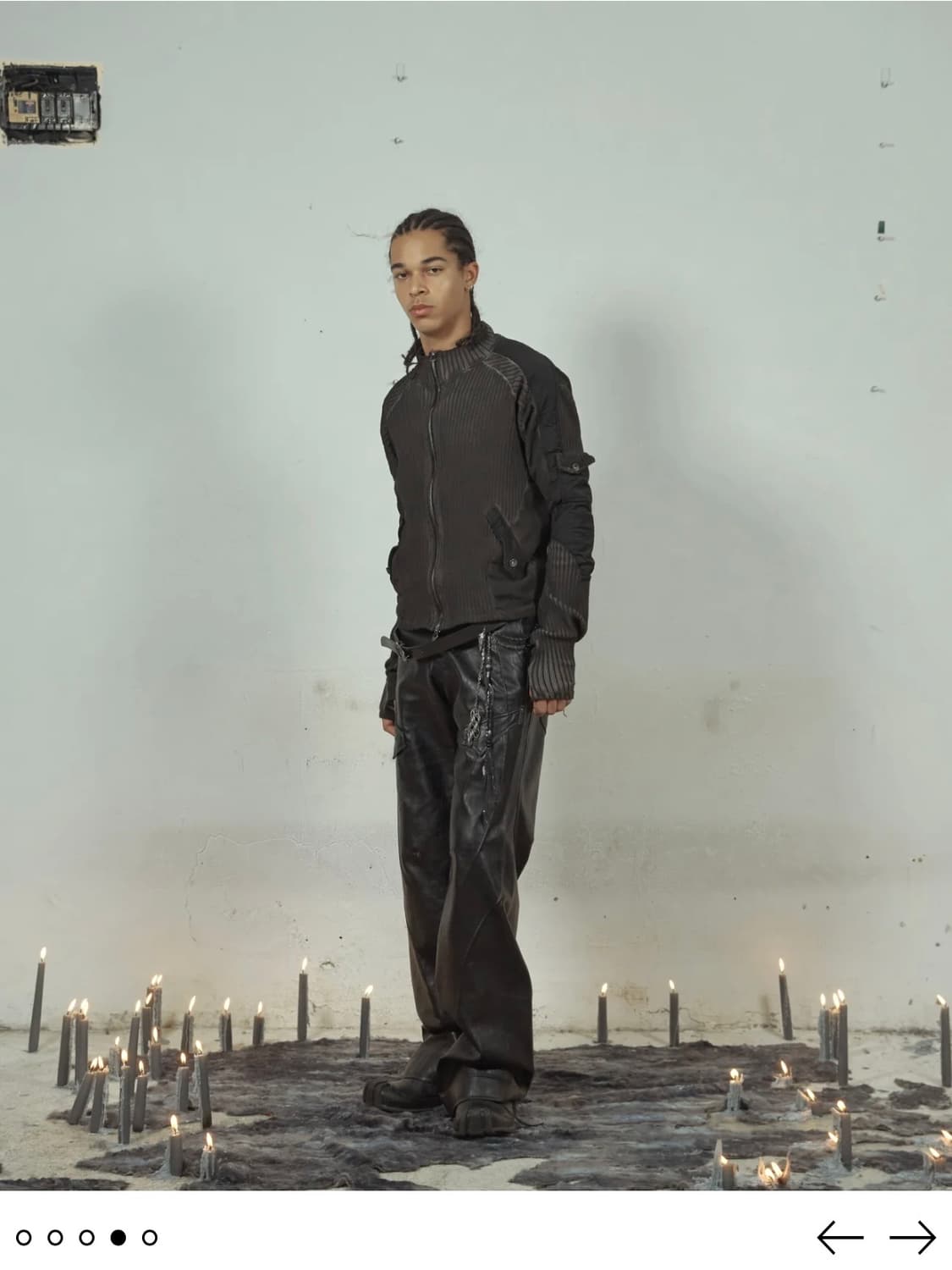 에이시넥틱스 집 가디건 블랙 XL 상품이미지6