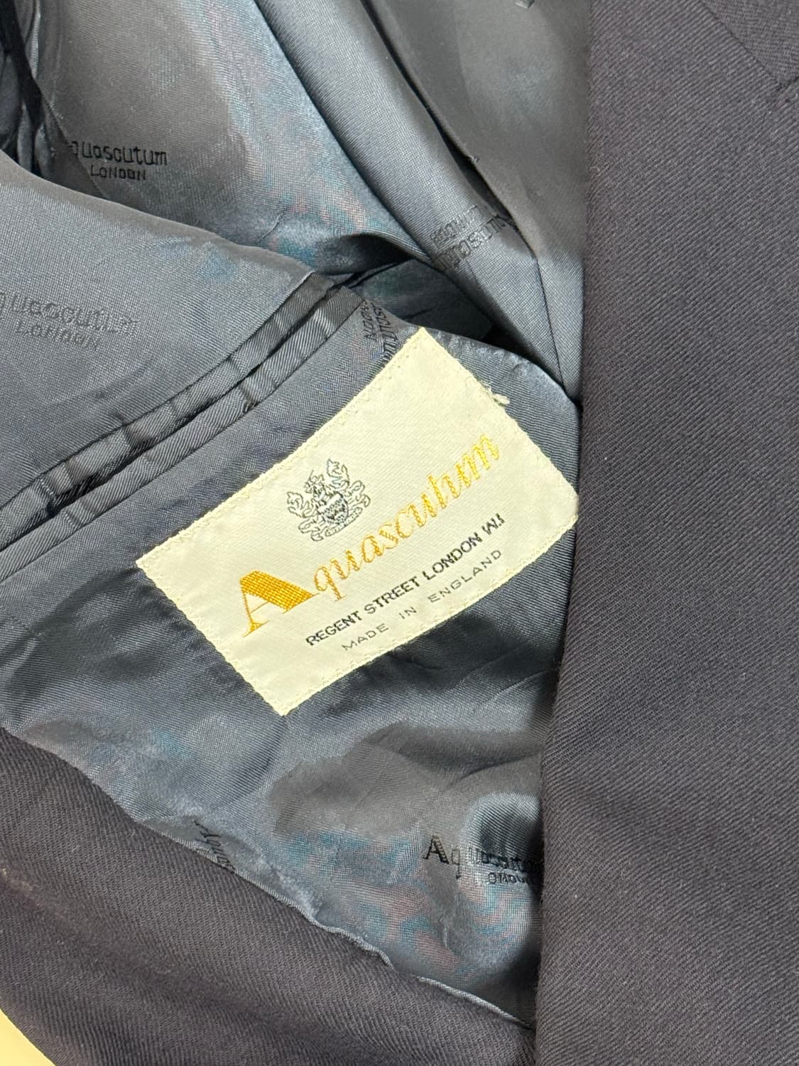 아쿠아스큐텀 금장 자켓/O66 상품이미지4