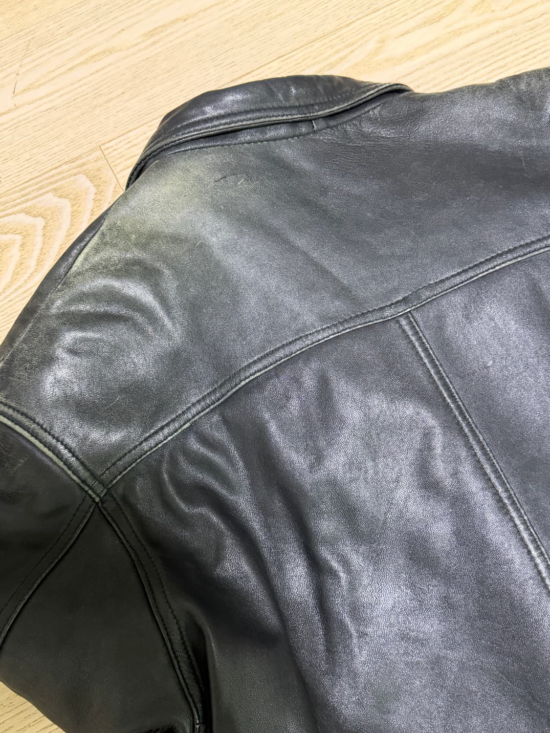 Sunvalley 램스킨 레더 카코트 상품이미지6