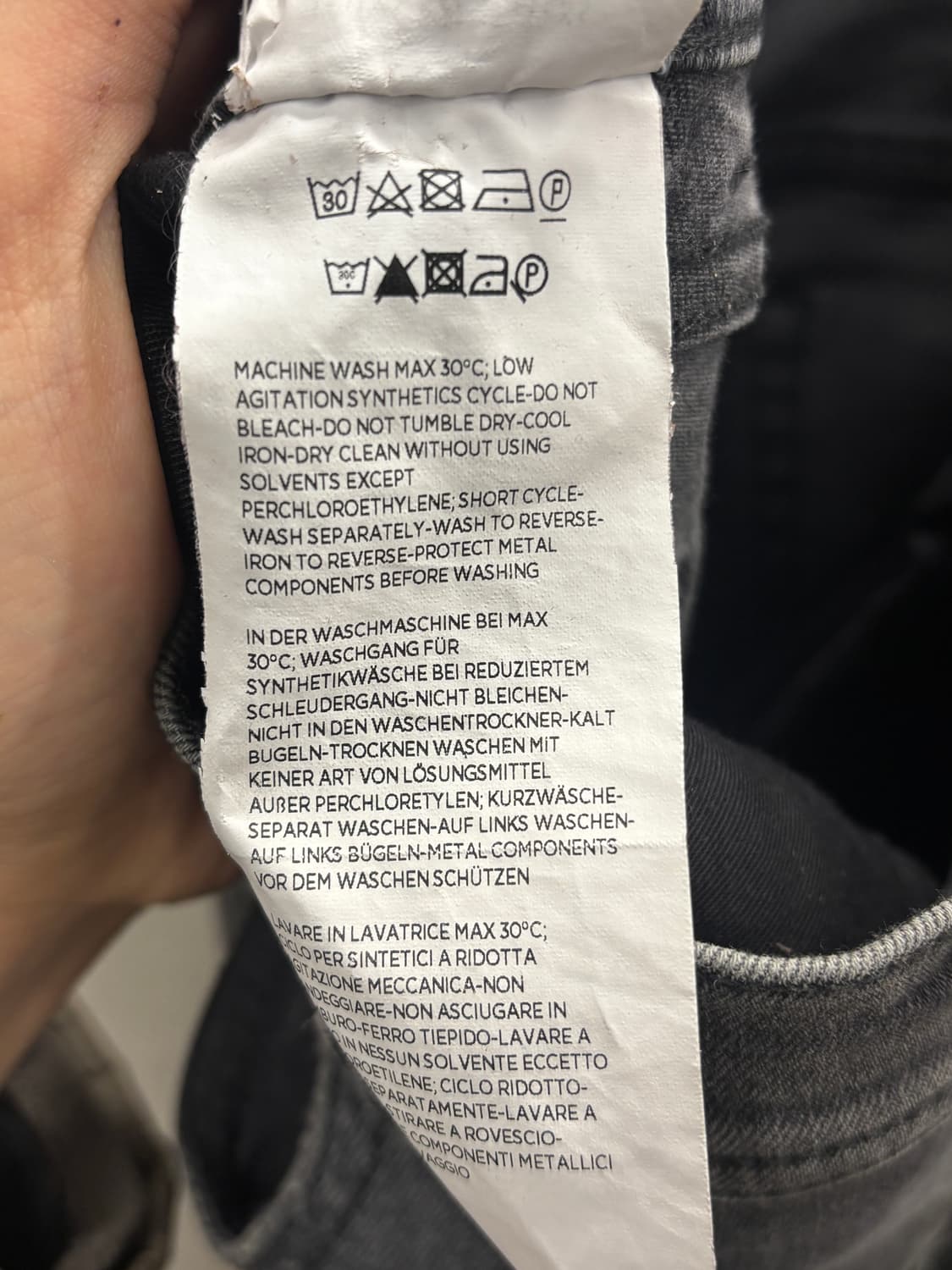 밸스타프 워싱 데님 팬츠 31 상품이미지6