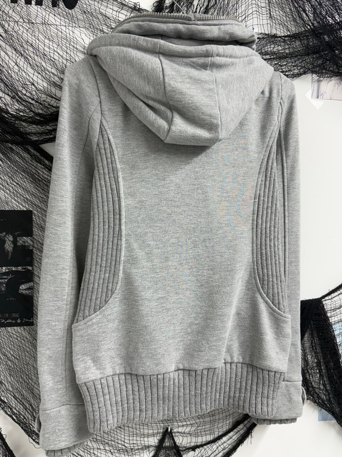 00s pinterest mood double collar hood 상품이미지6