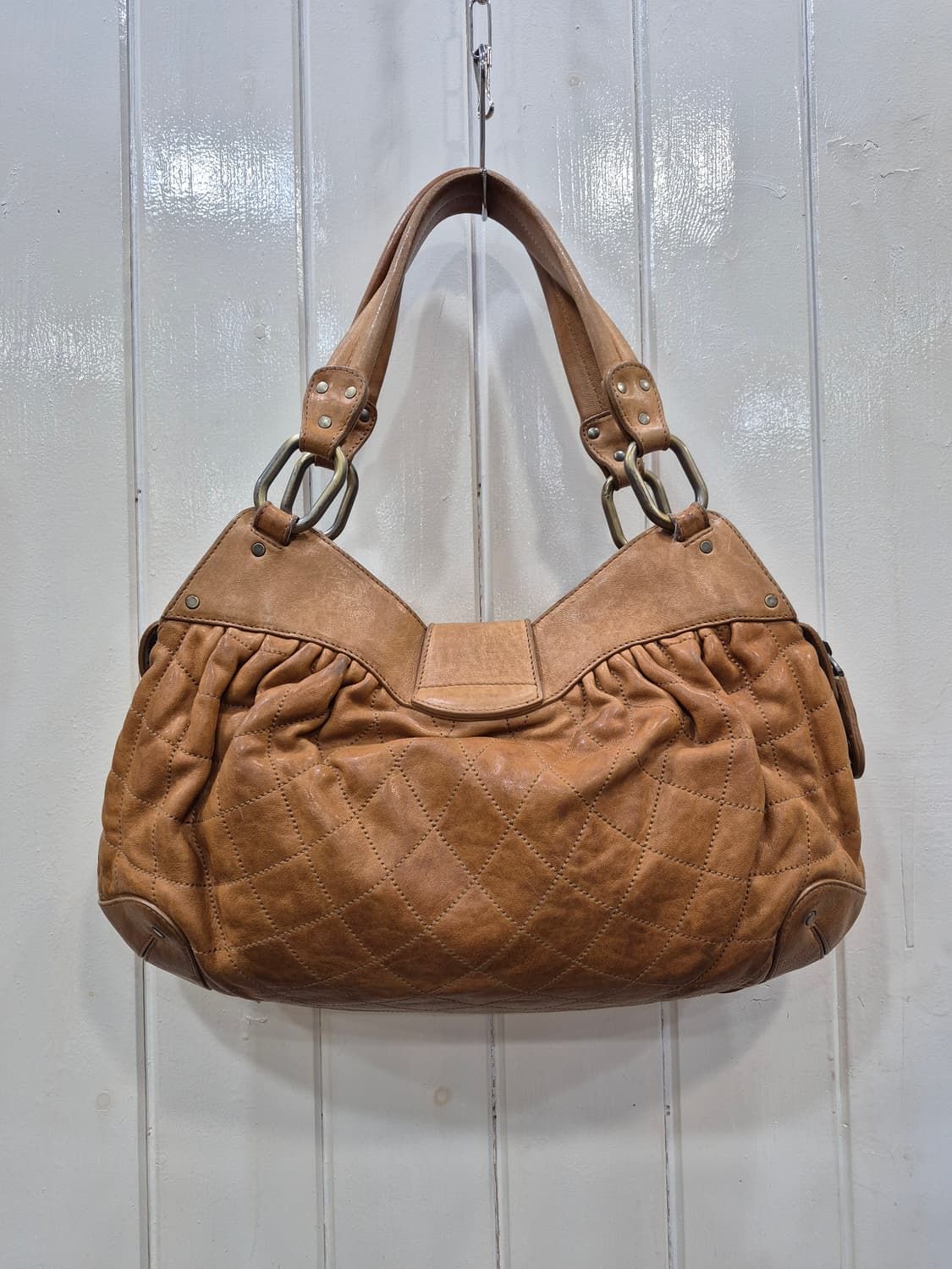 발리 모린T 퀼팅 가죽숄더백 상품이미지2