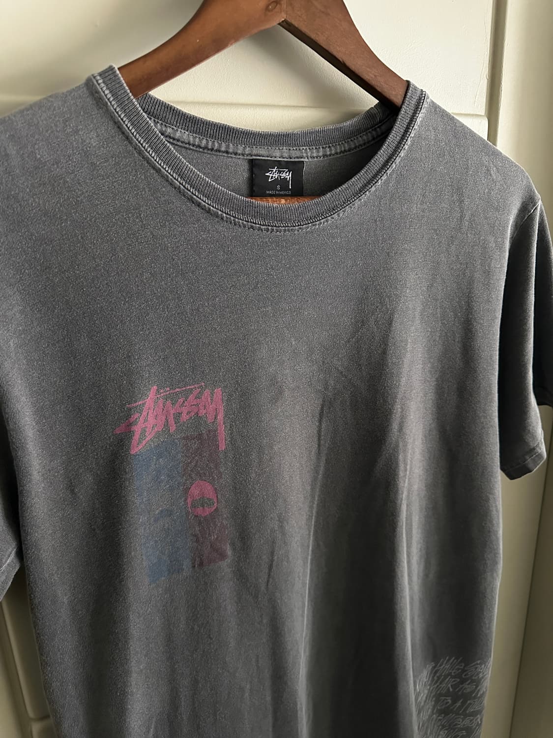 00s STUSSY 스투시 아트워크 그래픽 반팔 티셔츠 상품이미지2