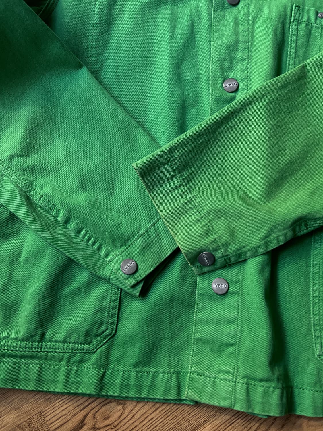 [48]나이젤카본 LYBRO 빈티지그린 프렌치 워크자켓 상품이미지5